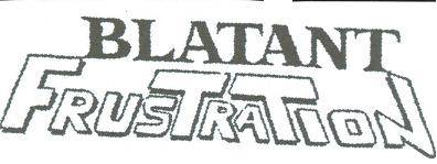 logo Blatant Frustration